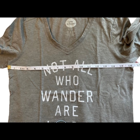 LIFE Is Good TShirt size XS - Picture 4 of 6